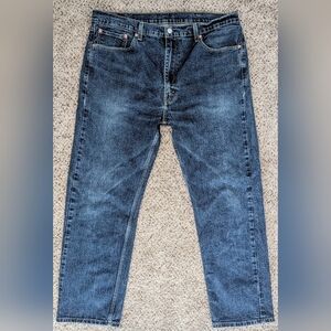 Levi's Men's Dark Blue Straight Jeans
